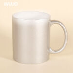WUJOSUB New Design Ceramic Sublimation Mugs 11oz Pearl Sublimation Mug