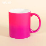 WUJOSUB Großhandel Sublimationstasse 2 Tone Soft-Touch-Tasse für Sublimation