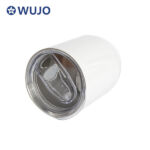 Gobelet à vin isolé sous vide en acier inoxydable à double paroi en forme d'oeuf avec logo personnalisé de 12 oz