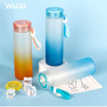 WUJOSUB Factory Direct Glass Sublimation Mug Straight 14oz Sublimation Glass Bottle for DIY
